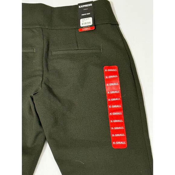 NWT Express Ponte Pant, Dark Green, Size XS - Picture 4 of 8